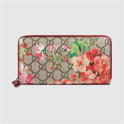 blooms gucci bag|gucci bloom zip long wallet.